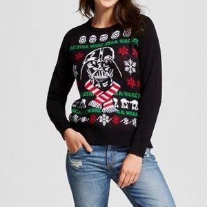 Star Wars Darth Vader Holiday Sweater, Size M